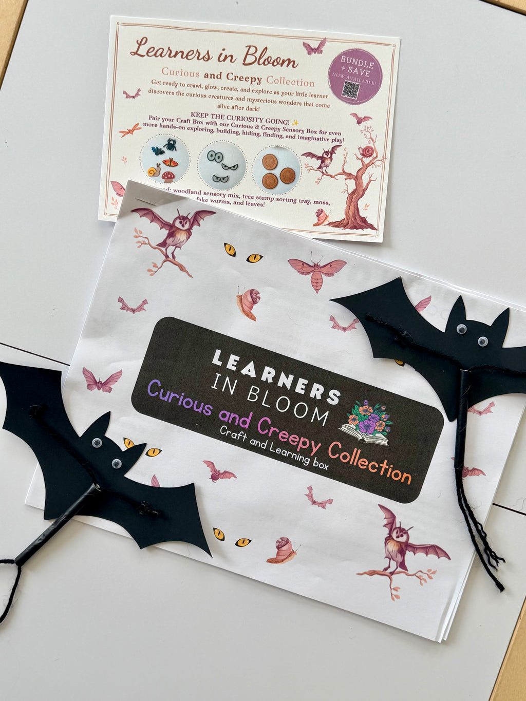 Curious and Creepy Craft box