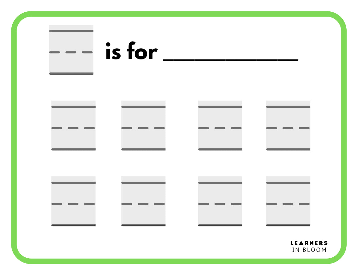 Name Writing Progression