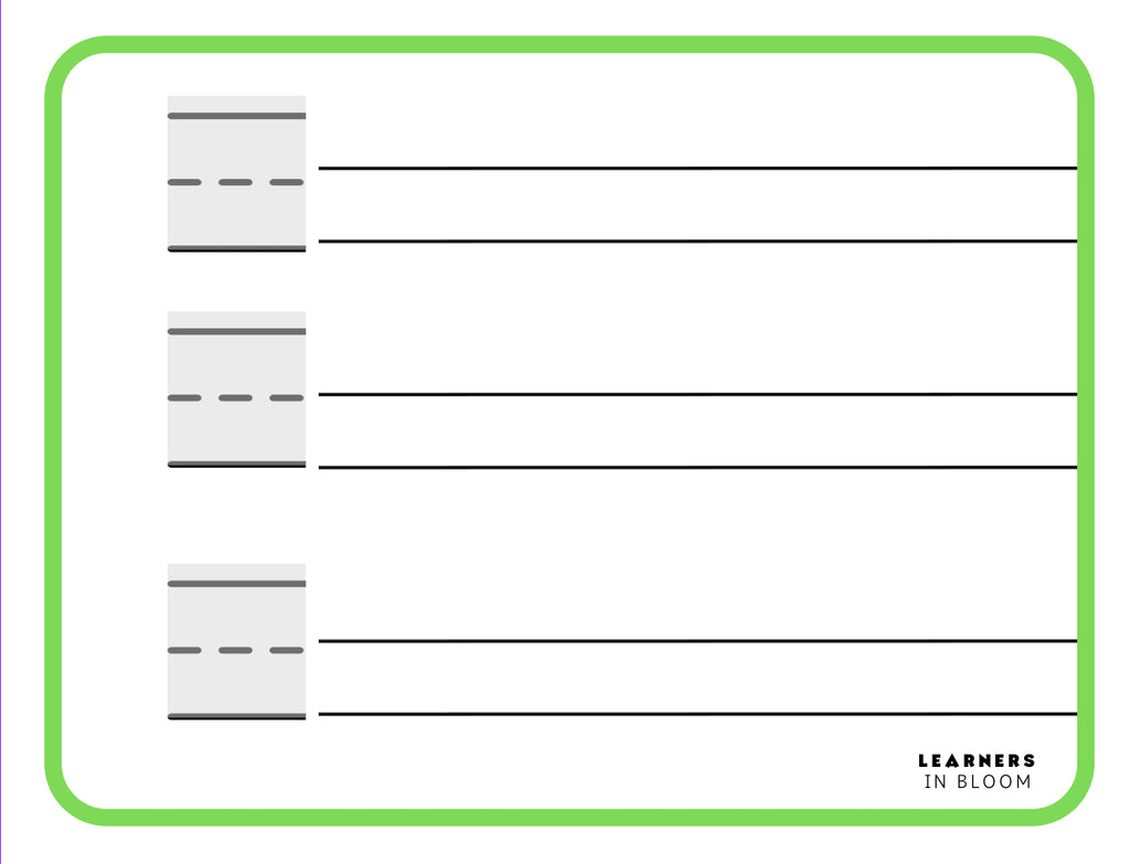 Name Writing Progression