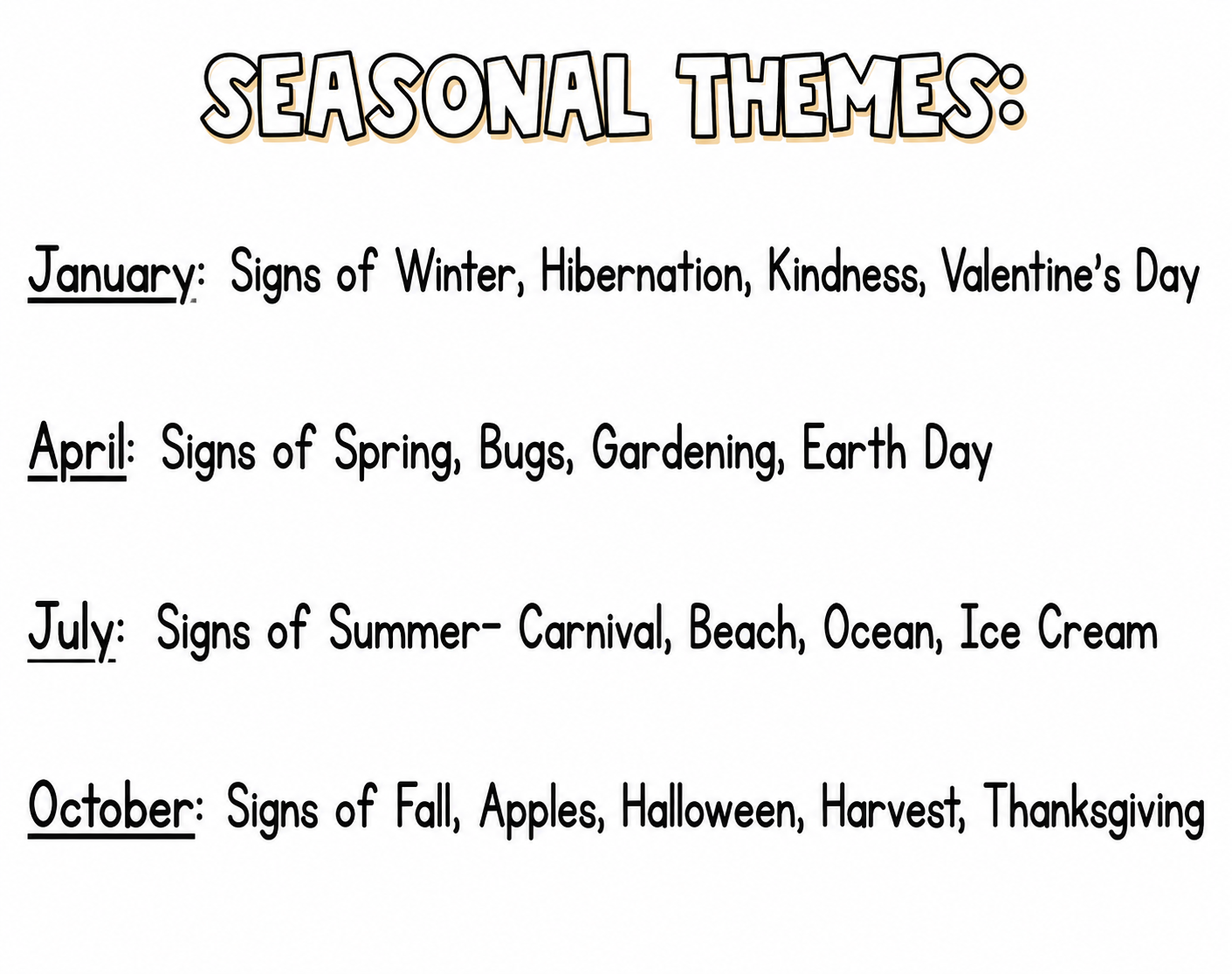 Seasonal Box
