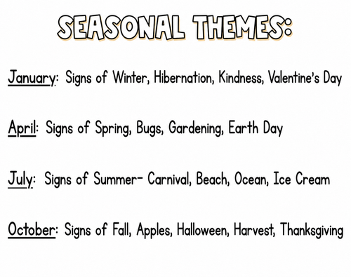 Seasonal Box