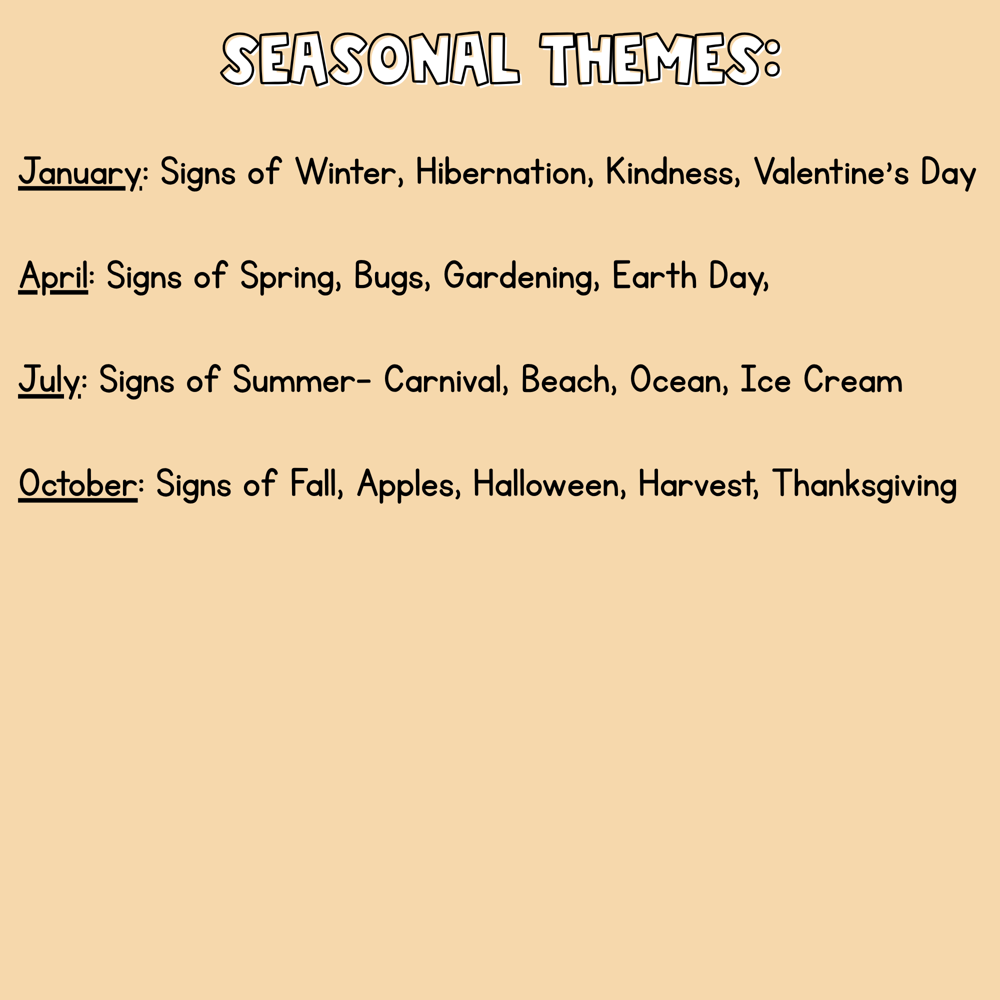 Seasonal Box